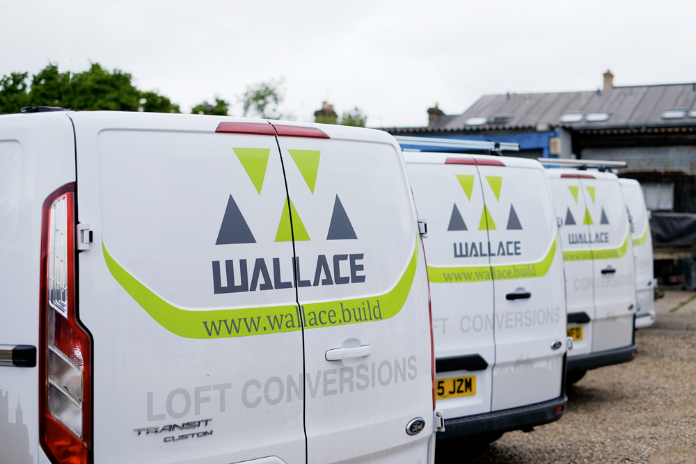 Wallace Build - Company vehicles